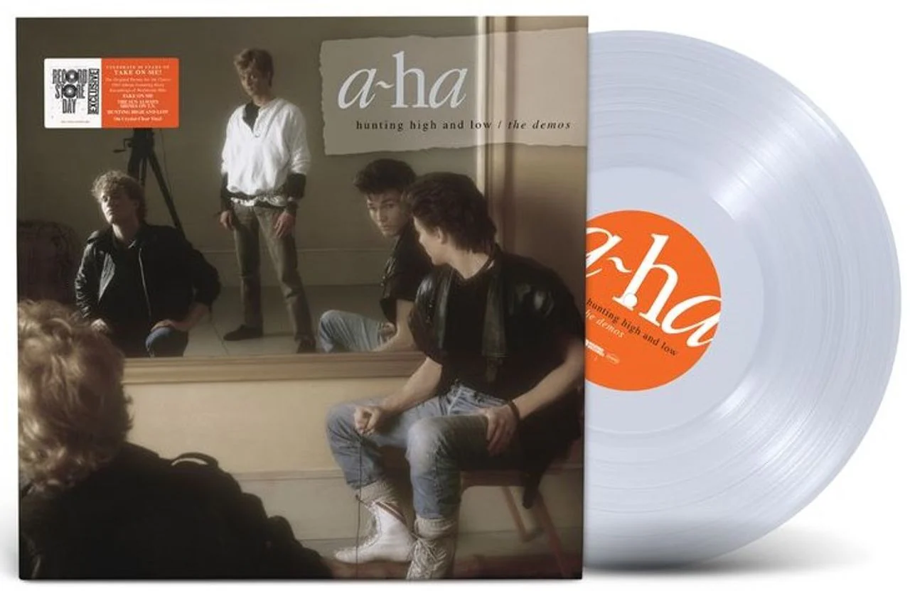 A-HA - HUNTING HIGH AND LOW/THE DEMOS RSD 2025 crystal clear vinyl LP