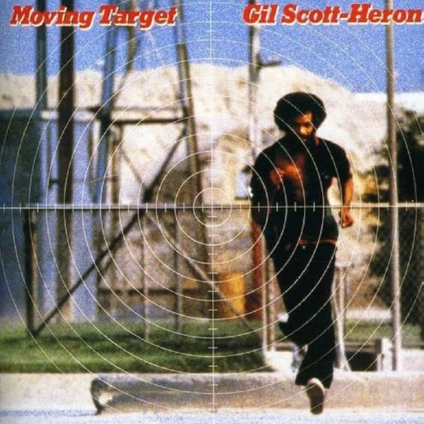 HERON GIL SCOTT - MOVING TARGET translucent bright red vinyl LP