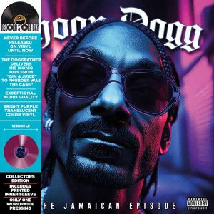 SNOOP DOGG - JAMAICAN EPISODE purple and black vinyl LP