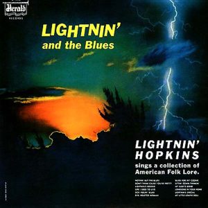 LIGHTNIN' HOPKINS - LIGHTNIN' AND THE BLUES LP