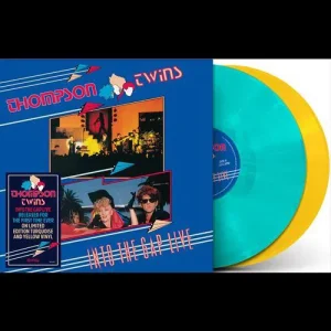 THOMPSON TWINS - INTO THE GAP LIVE RSD 2025 turquoise and yellow vinyl LP2