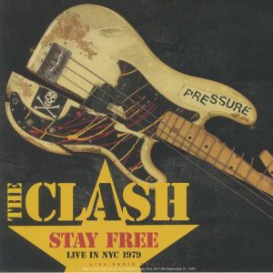 CLASH - STAY FREE LIVE IN NYC 1979 LP