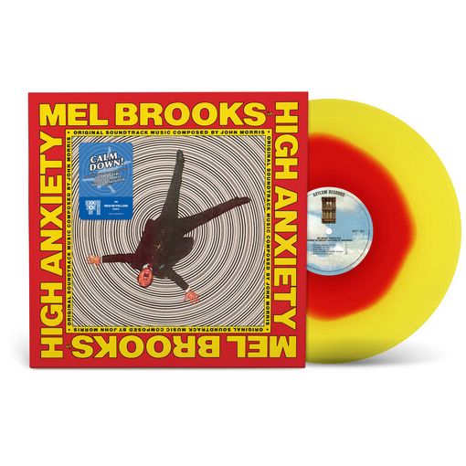O.S.T. - HIGH ANXIETY MEL BROOKS RSD 2025 greatest hits red yellow vinyl LP