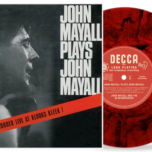 MAYALL JOHN - PLAYS JOHN MAYALL RSD 2025 red/black marble vinyl LP