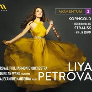 KORNGOLD/STRAUSS/PETROVA - VIOLIN CONCERTO/VIOLIN SONATA CD
