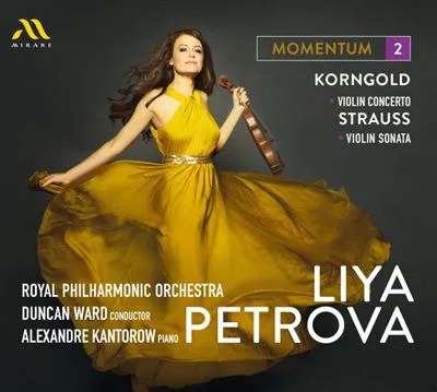 KORNGOLD/STRAUSS/PETROVA - VIOLIN CONCERTO/VIOLIN SONATA CD