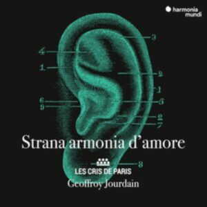 JOURDAIN/LES CRIS DE PARIS - STRANA ARMONIA D'AMORE CD
