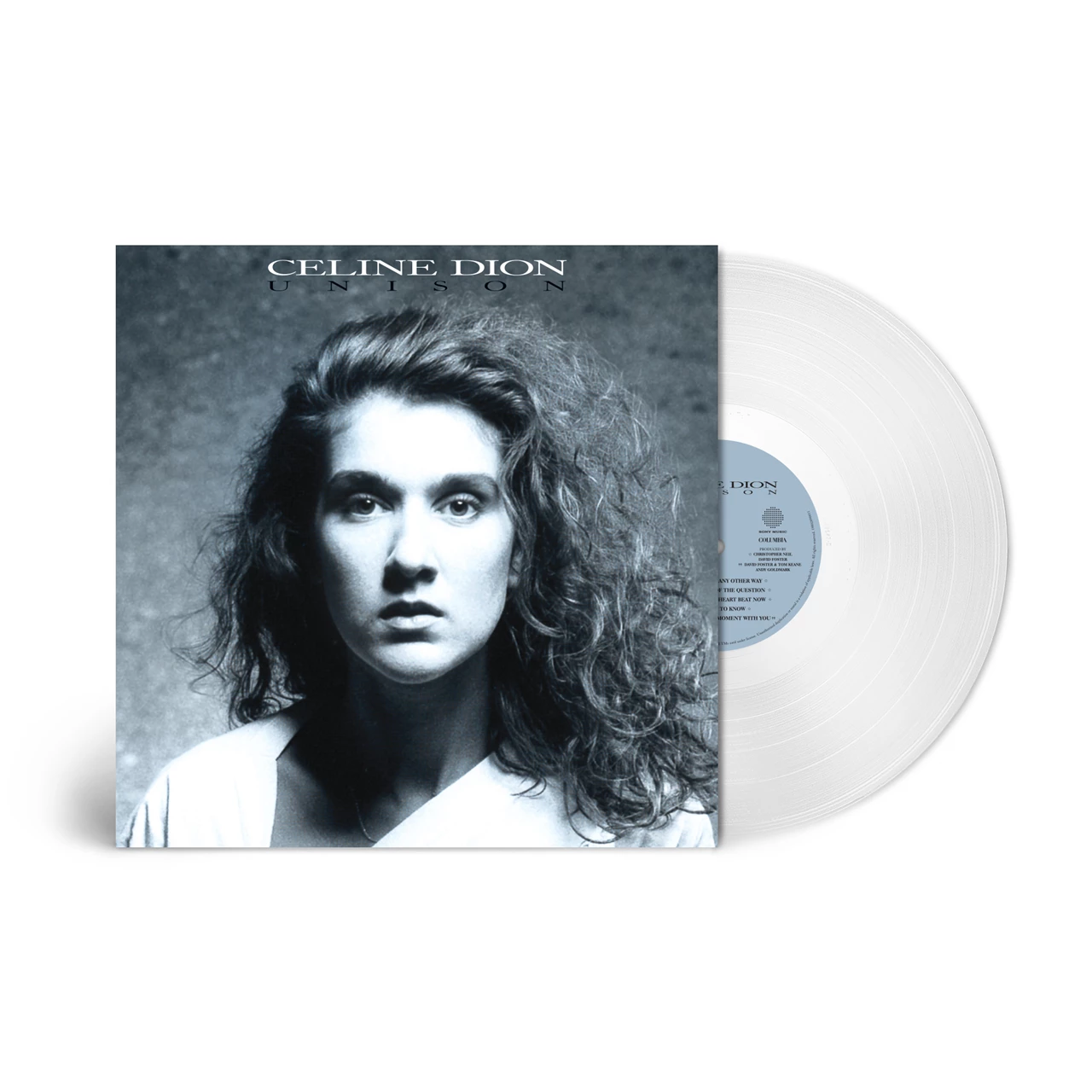 DION CELINE - UNISON clear vinyl LP