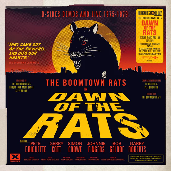 BOOMTOWN RATS - DAWN OF THE RATl RSD 2025 transparent green viny LP