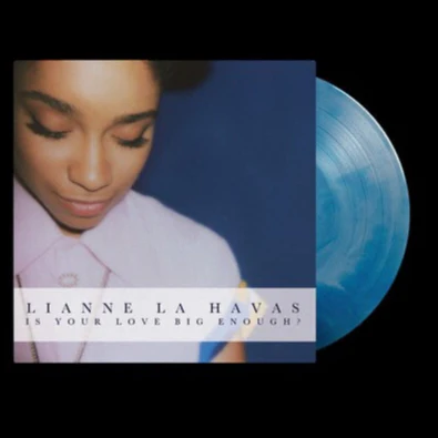 LA HAVAS LIANNE - IS YOUR LOVE BIG ENOUGH? RSD 2025 ltd pink & blue vinyl LP