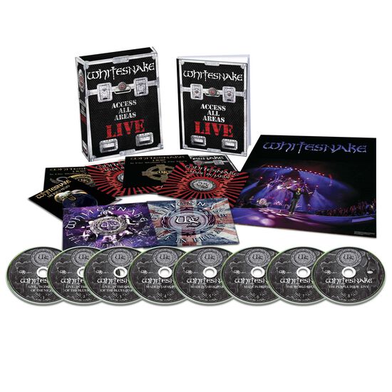 WHITESNAKE - ACCESS ALL AREAS: LIVE CD8