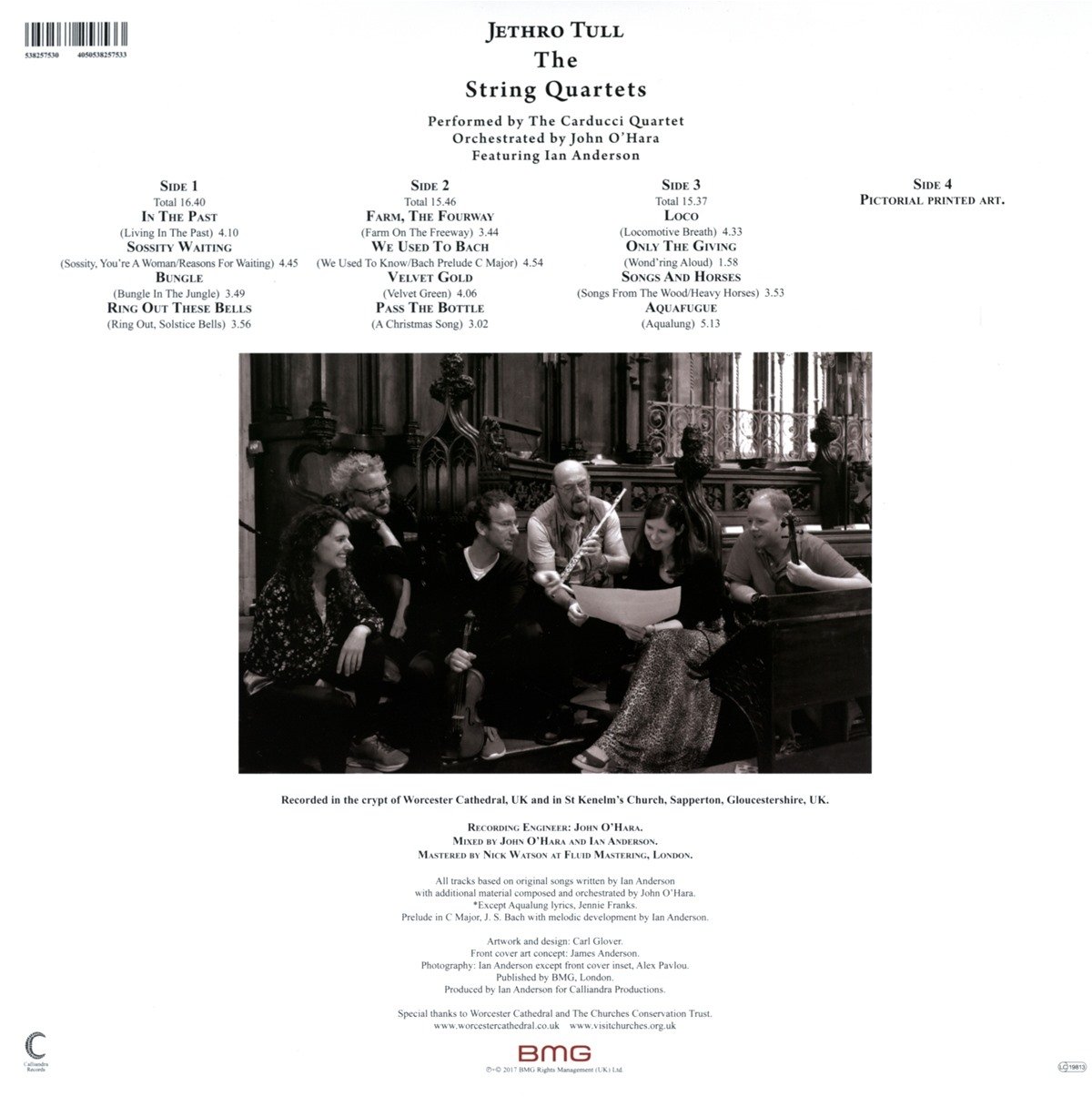 JETHRO TULL - STRING QUARTETS LP2 - Slika 2