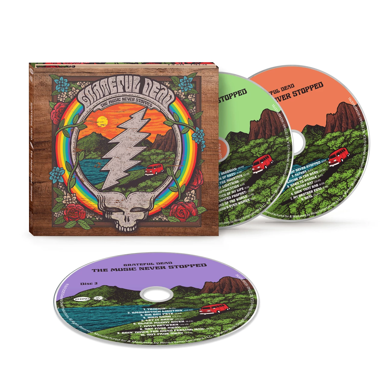 GRATEFUL DEAD - MUSIC NEVER STOPPED CD3