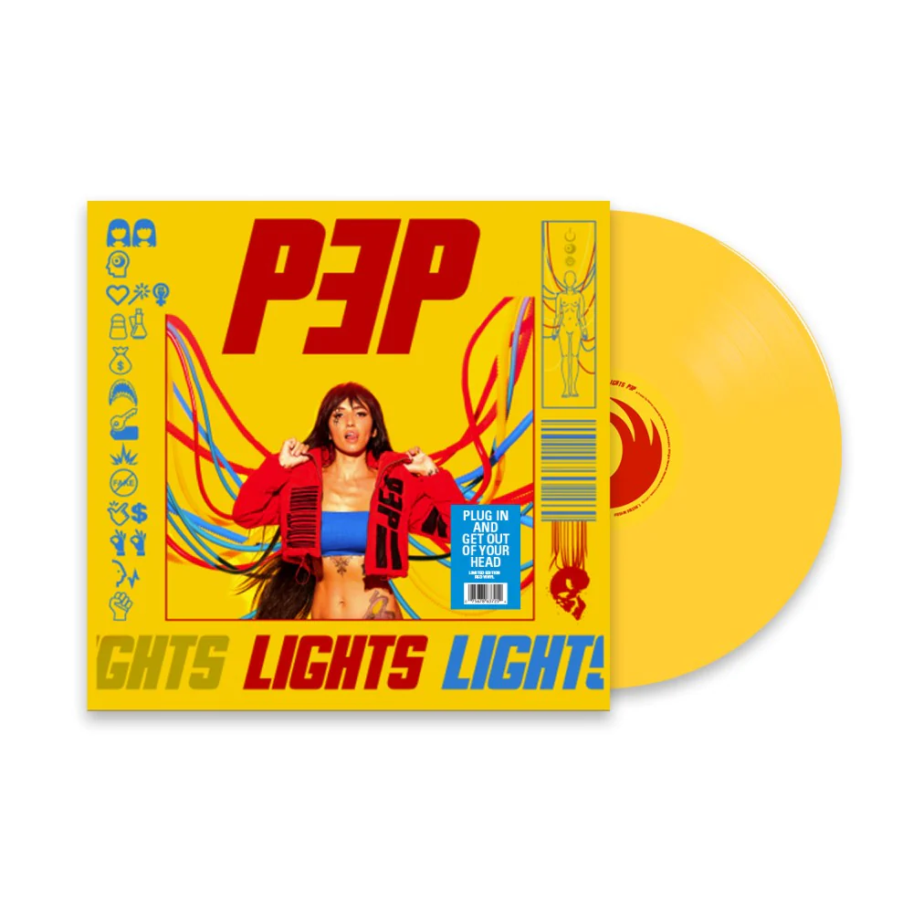 LIGHTS - PEP yellow vinyl LP