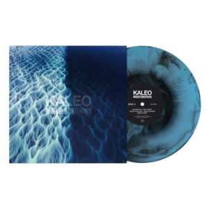KALEO - MIXED EMOTIONS blue and black opaque marble vinyl LP
