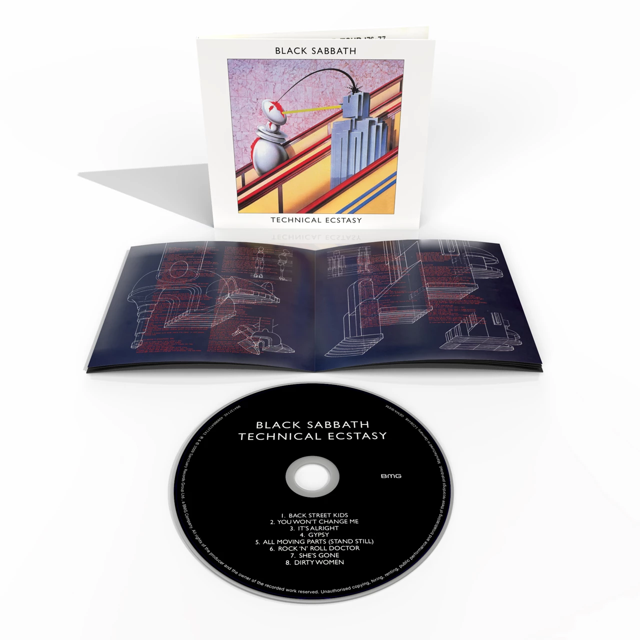 BLACK SABBATH - TECHNICAL ECSTASY reissue CD