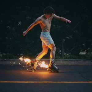 BOONE BENSON - FIREWORKS & ROLLERBLADES clear vinyl LP