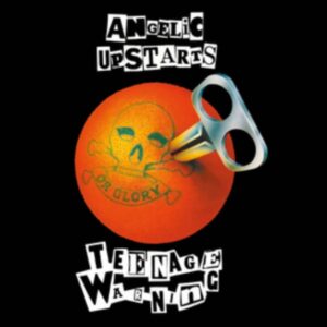 ANGELIC UPSTAIRS - TEENAGE WARNING orange vinyl LP