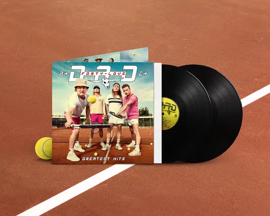D-A-D - FORTY LOVE - GREATEST HITS LP