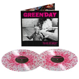 GREEN DAY - SAVIORS (EDITION DE LUXE) clear with hot pink splatter vinyl LP2