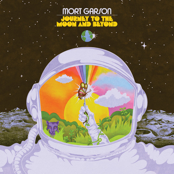 GARSON MORT - JOURNEY TO THE MOON AND BEYOND mars colored vinyl LP