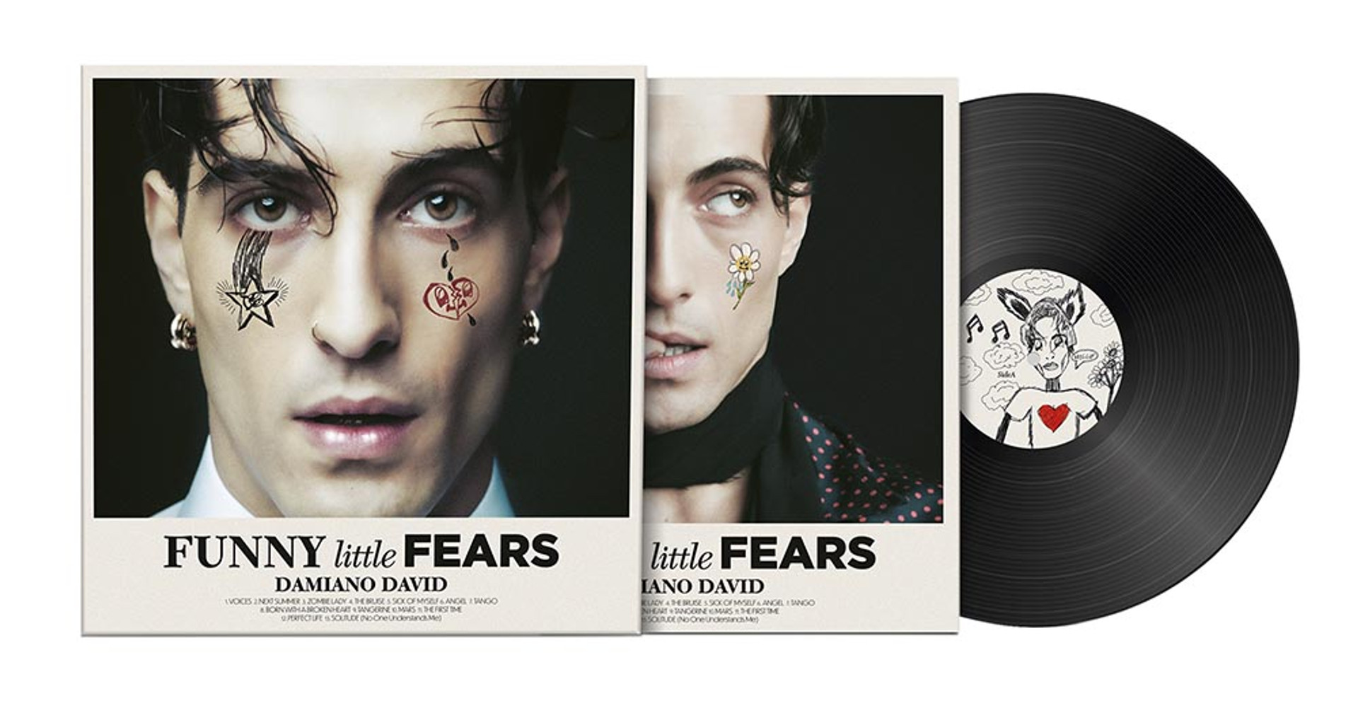 DAVID DAMIANO - FUNNY LITTLE FEARS LP