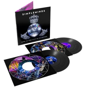 SIMPLE MINDS - LIVE IN THE CITY OF DIAMONDS LP2