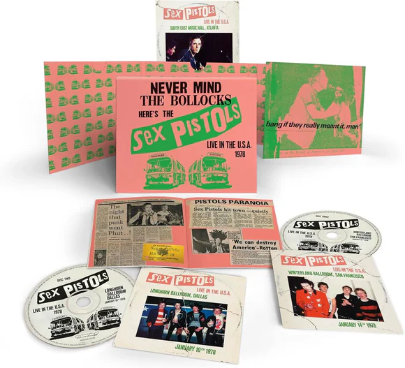 SEX PISTOLS - LIVE IN THE U.S.A. 1978 CD3