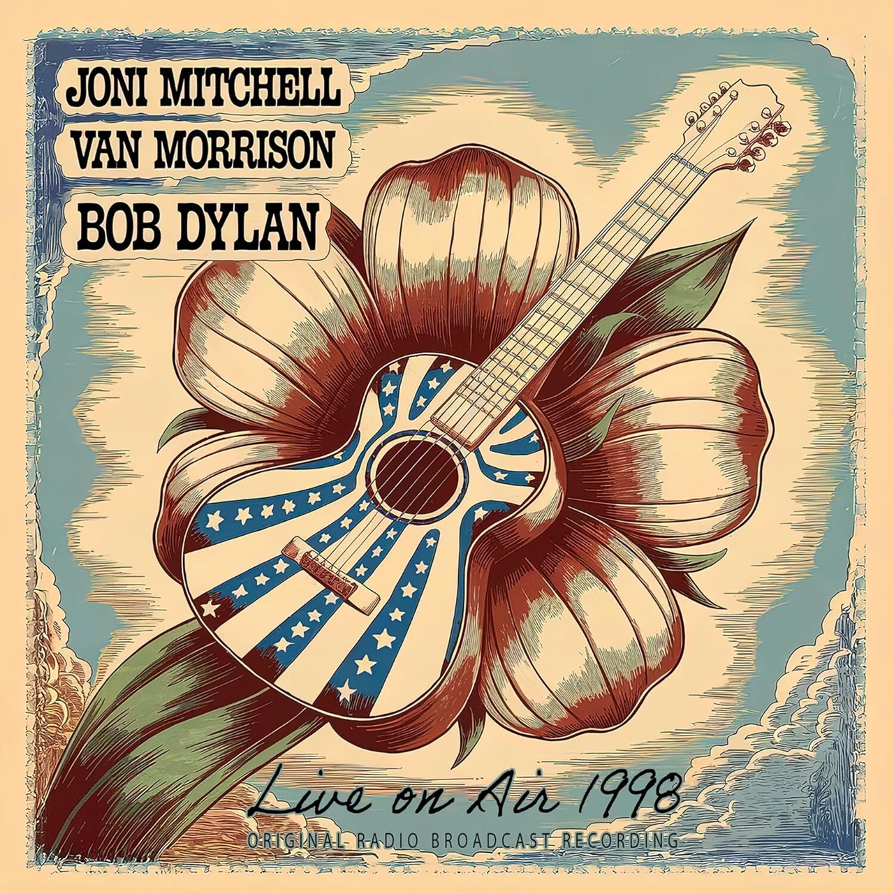 MITCHEL JONI/VAN MORRISON/BOB DYLAN - LIVE ON AIR 1998 CD