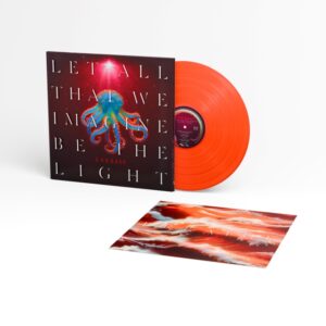 GARBAGE - LET ALL THAT WE IMAGINE BE THE LIGHT neon orange vinyl LP2