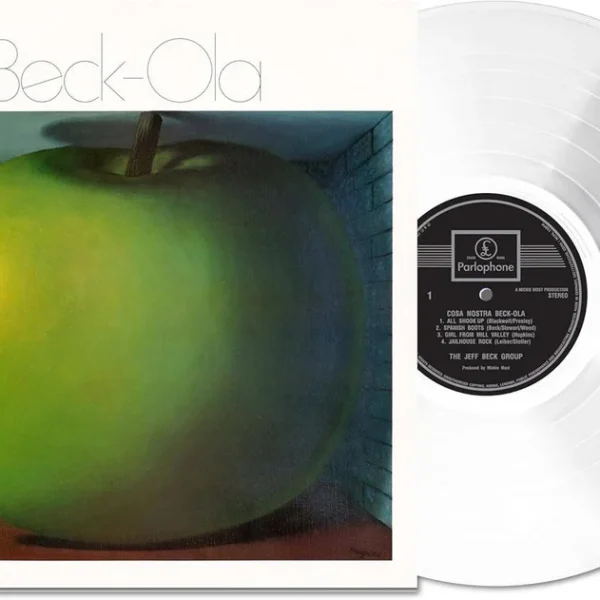 JEFF BECK GROUP - BECK-OLA white vinyl LP