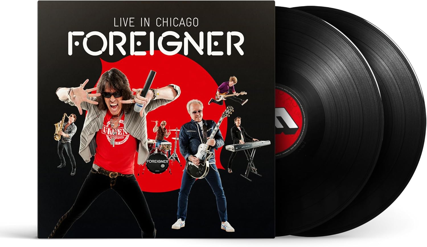 FOREIGNER - LIVE IN CHICAGO LP