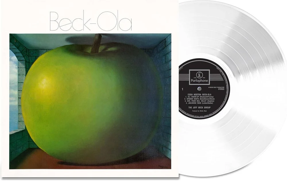 JEFF BECK GROUP - BECK-OLA white vinyl LP