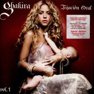 SHAKIRA - FIJACION ORAL VOL. 1 opaque apple red vinyl LP