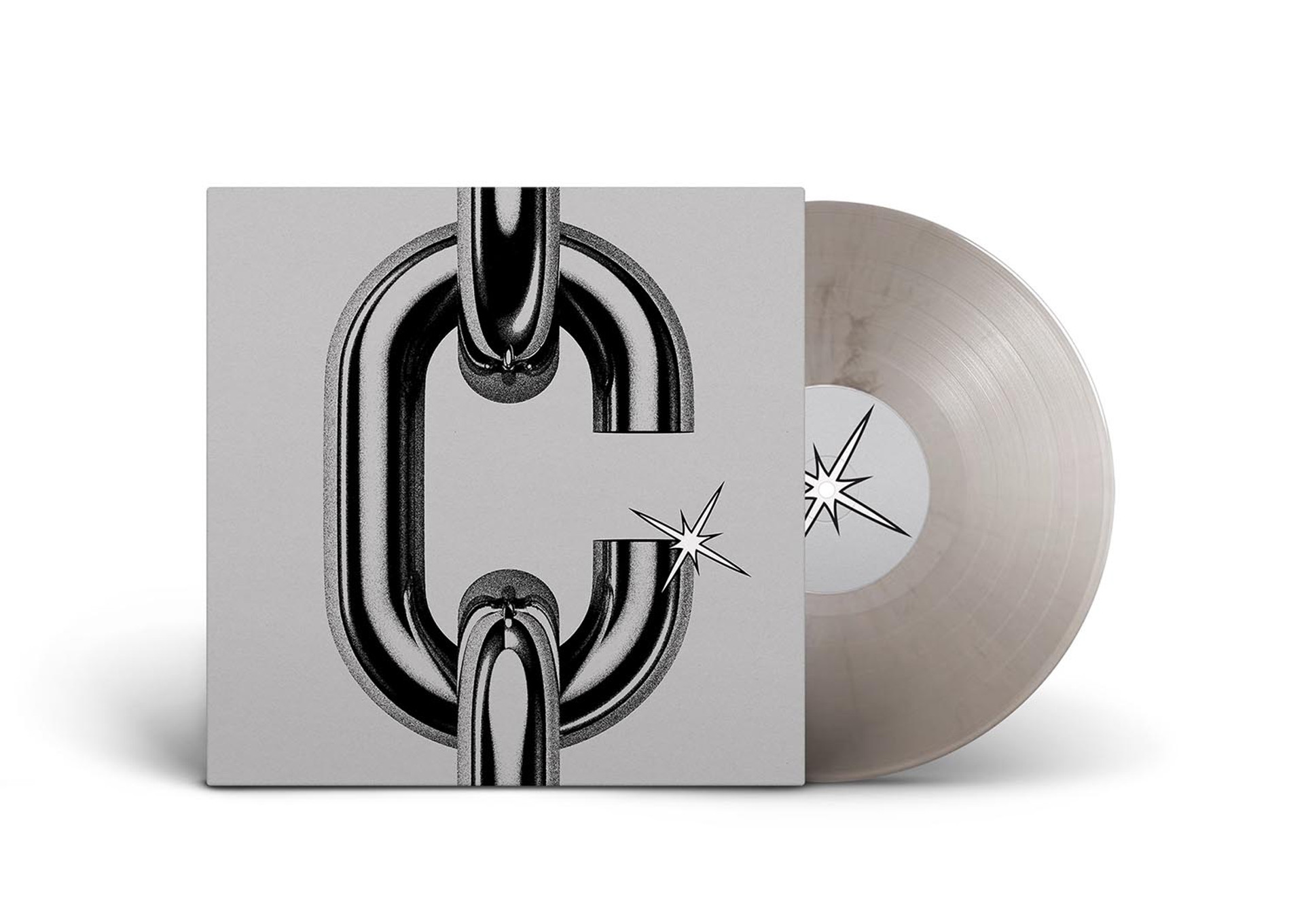 CIVIC - CHROME DIPPED silver smoke vinyl LP