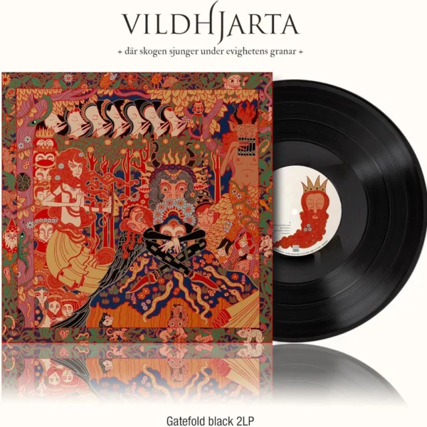 VILDHJARTA - DAR SKOGEN SJUNGER UNDER EVIGHETENS GRANAR LP2