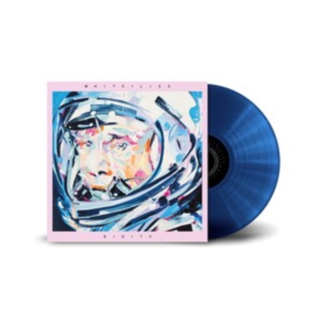 WHITE LIES - BIG TV ltd transparent blue vinyl LP