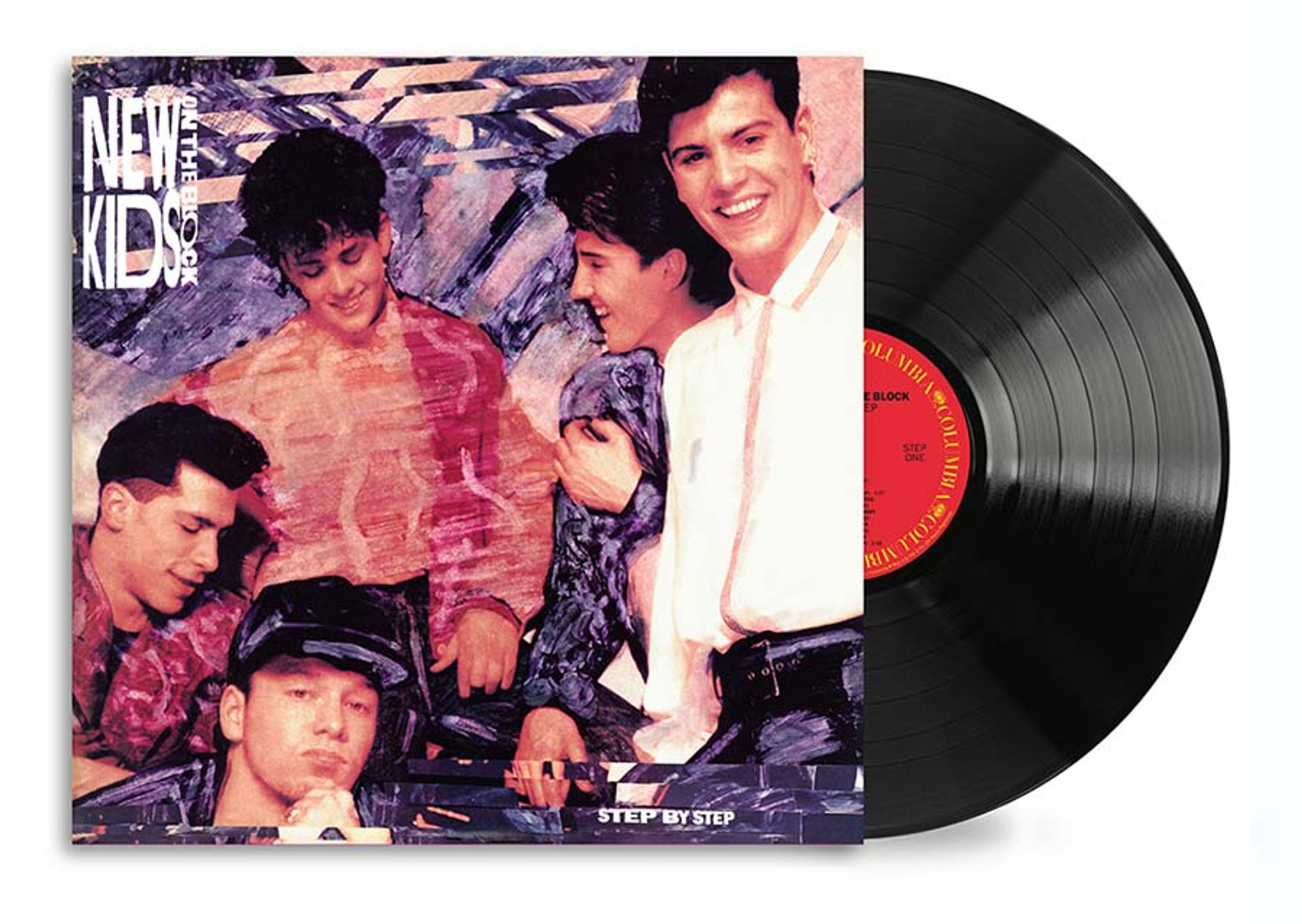 NEW KIDS ON THE BLOCK - STEP BY STEP LP