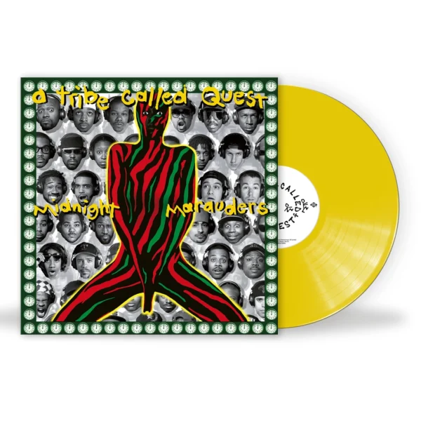 TRIBE CALLED QUEST - MIDNIGHT MARAUDERS yellow vinyl LP
