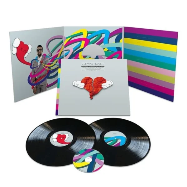 WEST KANYE - 808'S & HEARTBREAK LP2CD
