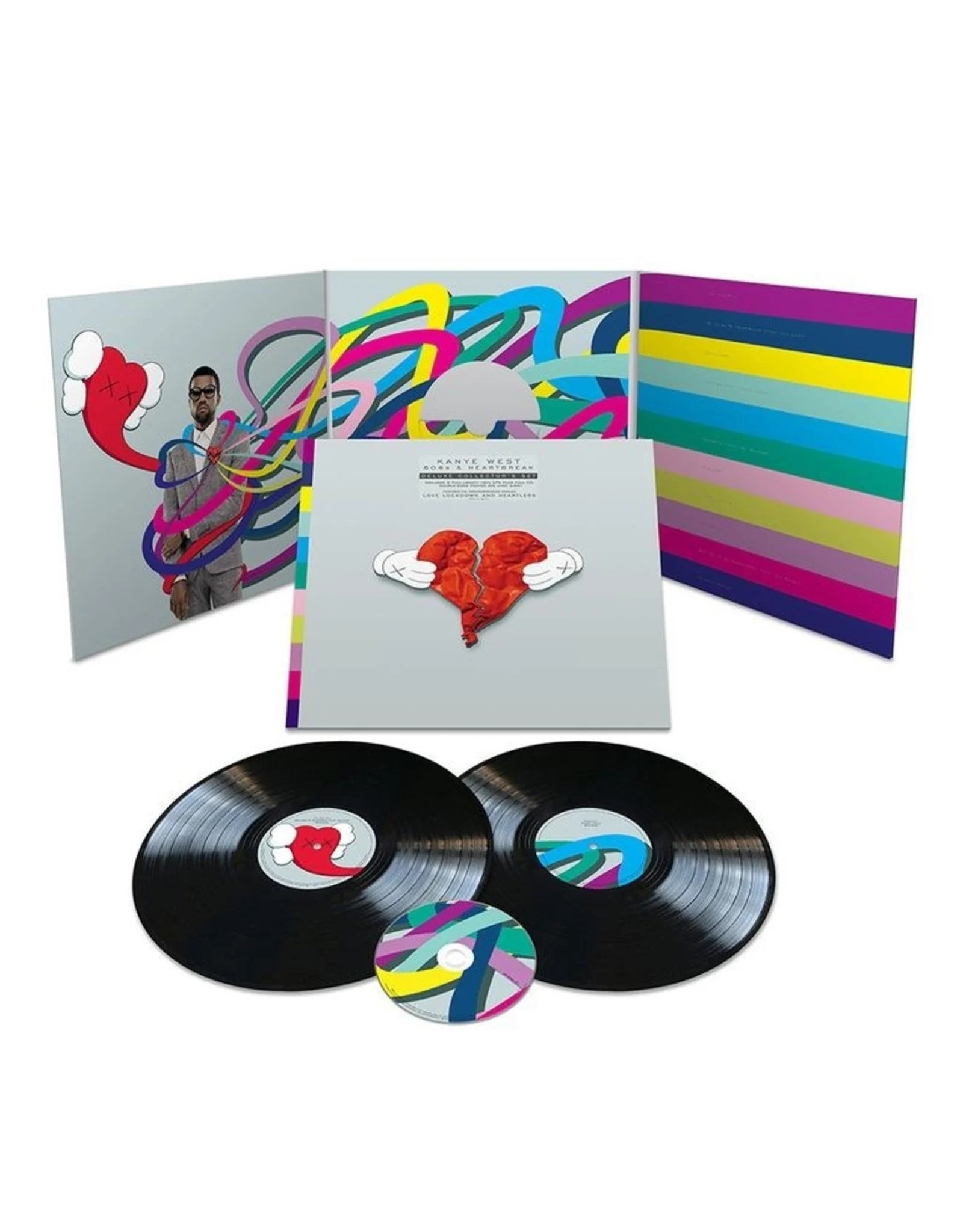 WEST KANYE - 808'S & HEARTBREAK LP2CD