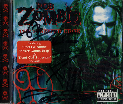 ROB ZOMBIE - SINISTER URGE CD