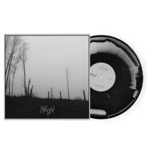 GRIFT - SYNER black/silver vinyl LP