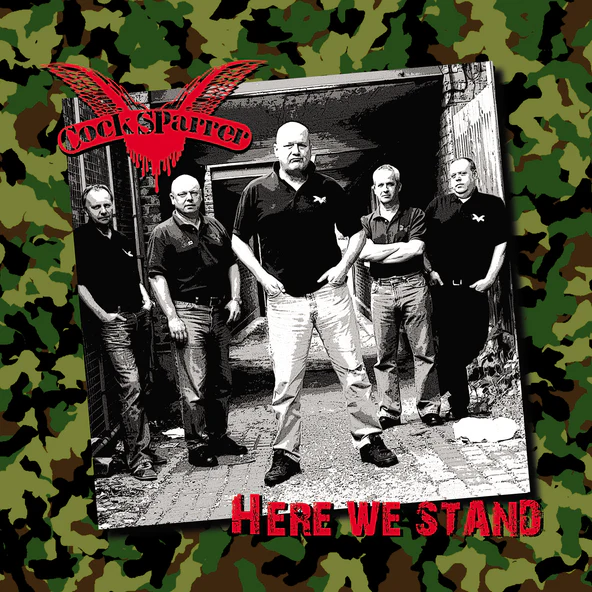 COCK SPARRER - HERE WE STAND LP