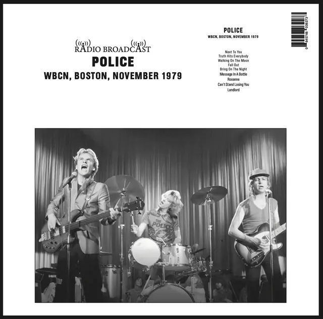 POLICE - RADIO BROADCAST WBCN BOSTON 1979 LP