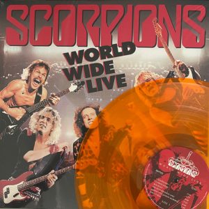 SCORPIONS - WORLD WIDE LIVE coloured vinyl LP2