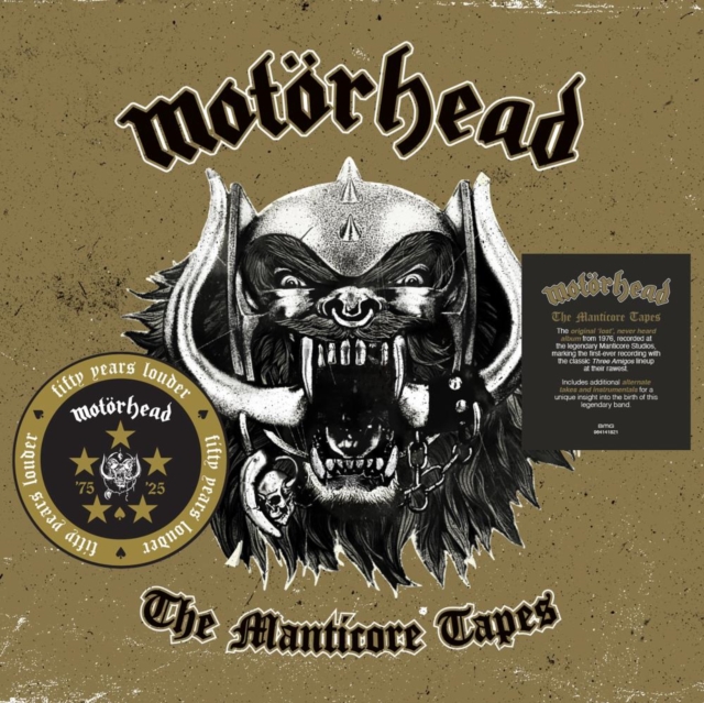 MOTORHEAD - MANTICORE TAPES CD