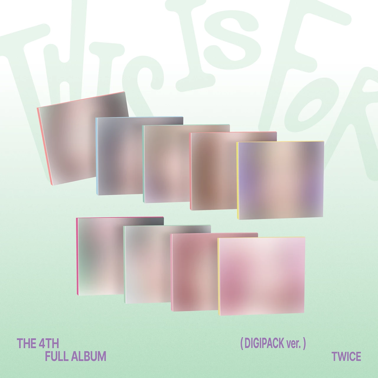 TWICE - THIS IS FOR CD