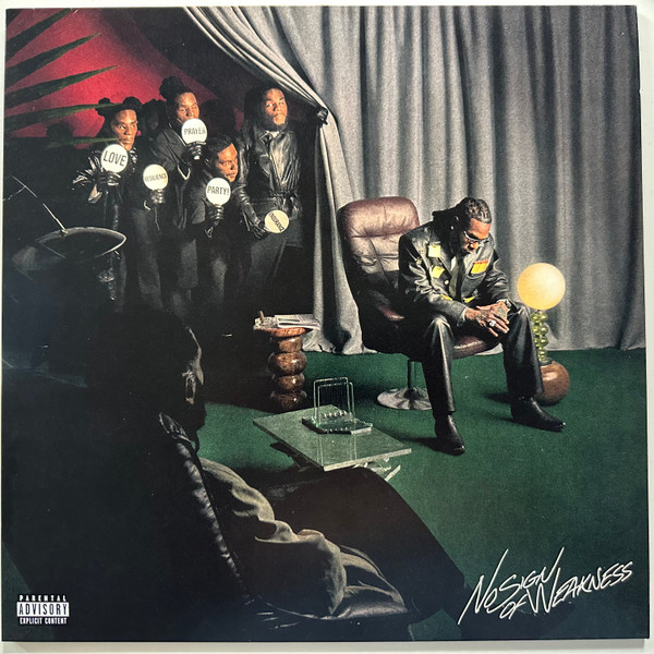 BURNA BOY - NO SIGN OF WEAKNESS midnight brown vinyl LP