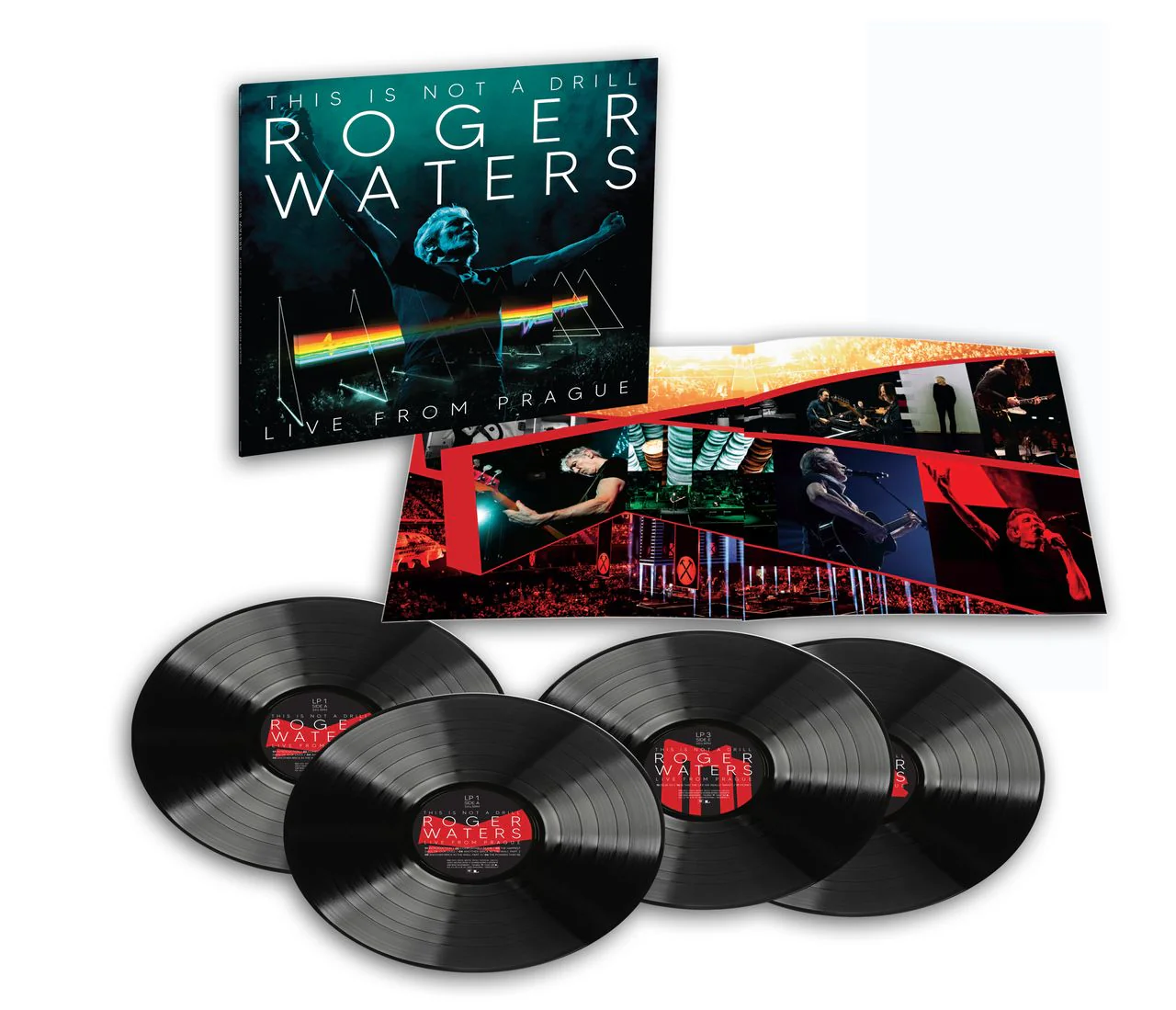 WATERS ROGER - THIS IS NOT A DRILL - LIVE FROM PRAGUE LP4